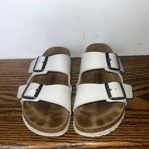 White Birkenstocks